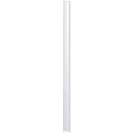 Durable Spinebar, 6mm, Up to 60 A4 Sheets, Clear, Pack of 10
