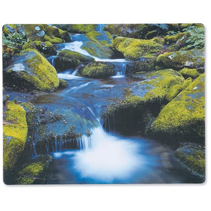 Fellowes Natural Collection Mouse Mat Pad Cascades