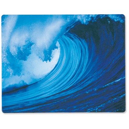 Fellowes Natural Collection Mouse Mat Pad Waves