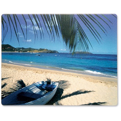 Fellowes Natural Collection Mouse Mat Pad Beach Shore