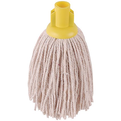 2Work PY Smooth Socket Mop 12oz Yellow (Pack of 10) 2W04302 2Work PY Smooth Socket Mop 12oz Yellow (Pack of 10) 2W04302