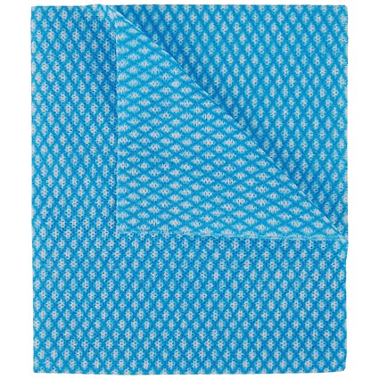 2Work Economy Cloth, 420x350mm, Blue, Pack of 50