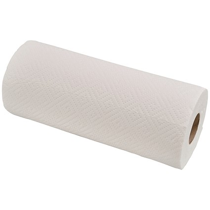 2Work 2-Ply Bamboo Kitchen Roll (Pack of 12)