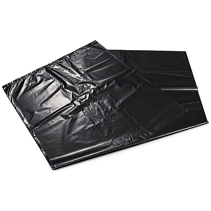 2Work Eco Heavy Duty Refuse Sack 90L Black (Pack of 200)