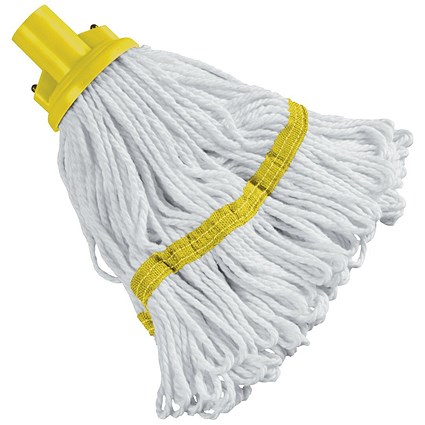 2Work Socket Mop Head 180g Yellow 2W10516