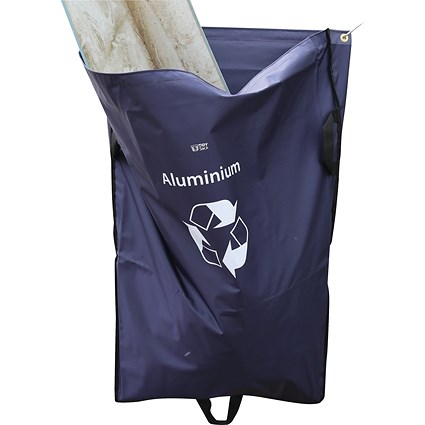 2Work Tidy Sack Aluminium in Vinyl Blue