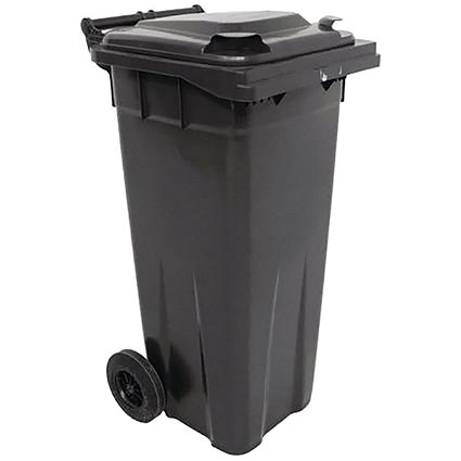 2Work Wheelie Bin 140 Litre Grey