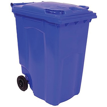 2Work Wheelie Bin 360 Litre Blue