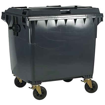 2Work Wheelie Bin 770 Litre Grey