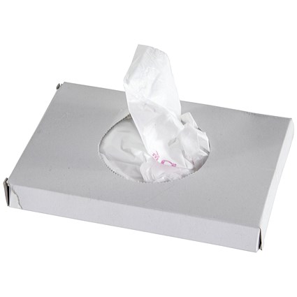 2Work Interfolded Sanitary Bag Refill 41g Pack of 48