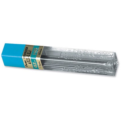 Refill Lead Extra-strong Hi-polymer, HB, 0.7mm, 12 Tubes