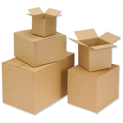 Single Wall Packing Carton / 127x127x127mm / Pack of 25