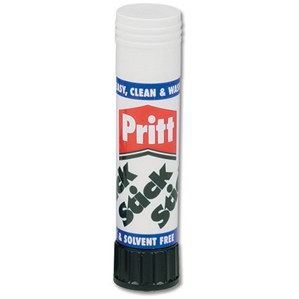 Pritt Stick Glue Solid Washable Non-toxic Standard 10g [Pack 6]