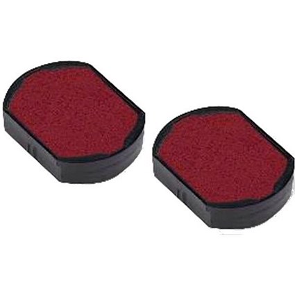 Trodat Replacement Ink Pad 646019 / Red / Pack of 2