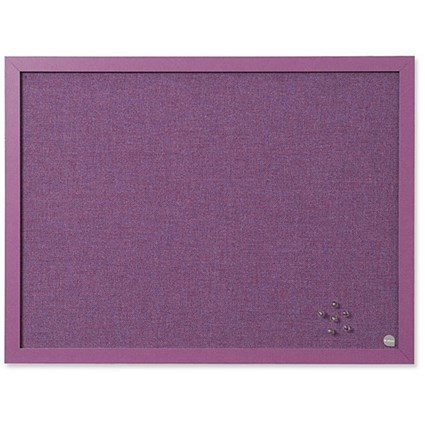 BiSilque Notice Board / Framed / W600xH450 / Lavender