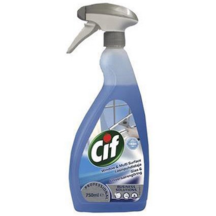 Cif Professional Window & Multi Surface Cleaner - 750ml