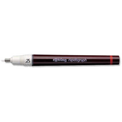 Rotring Rapidograph Pen for Precise Line, 0.25mm Nib