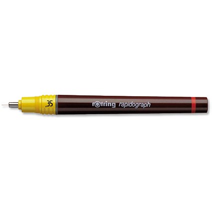 Rotring Rapidograph Pen for Precise Line / 0.35mm Nib