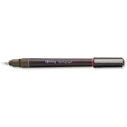 Rotring Rapidograph Pen for Precise Line Width to ISO 128 and ISO 3098/1 0.50mm Nib