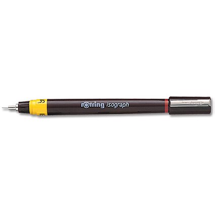 Rotring Isograph for Pen Precise Line Width to ISO 128 and ISO 3098/1 0.50mm Nib
