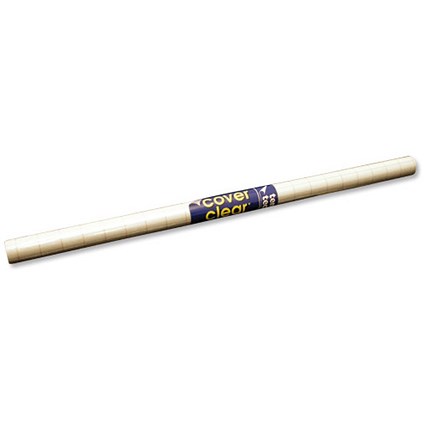 Tenza Cover Clear Covering Film - Gloss Finish - 500mm x 1m - Pack of 50