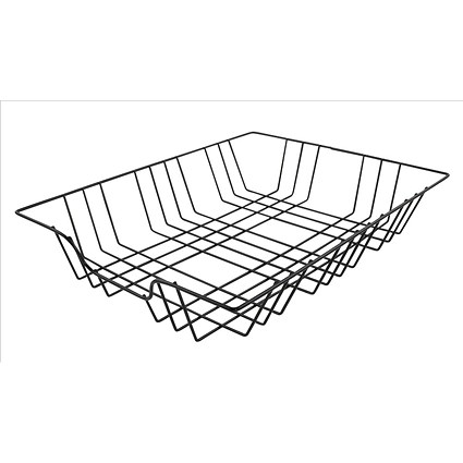 Letter Wire Tray, A4, Black