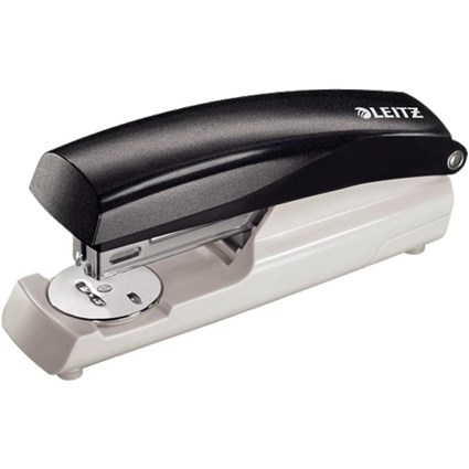 Leitz NeXXt Stapler, 3mm, 30 Sheet Capacity, Black