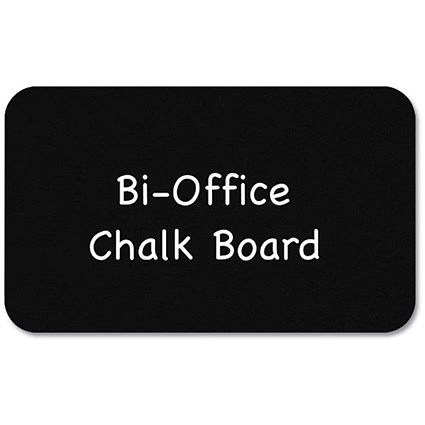 Bi-Office Chalkboard with Rounded Corners for Easel - 900x600mm