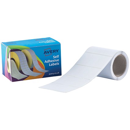 Avery Label Roll, 76x37mm, White, 250 Labels