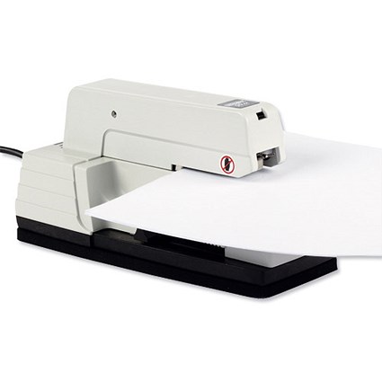 Rapid 90E Electric Stapler Medium Duty Capacity 30 Sheets White