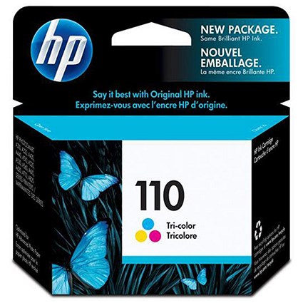 HP 110 Colour Ink Cartridge