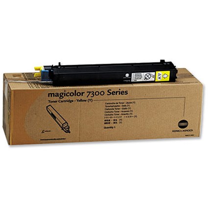 Konica Minolta Magicolor 7300 Yellow Laser Toner Cartridge