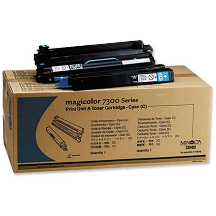 Konica Minolta Magicolor 7300 Cyan Laser Toner Cartridge