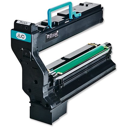Konica Minolta Laser Toner Cartridge Page Life 12000pp Cyan Ref 1710604-008