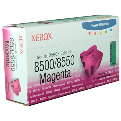 Xerox Phaser 8500/8550 Magenta Solid Ink Sticks (Pack of 3)