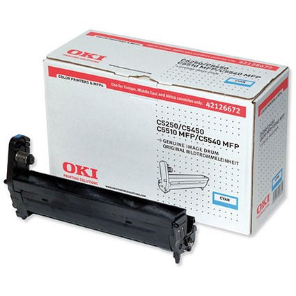 Oki C5450 Cyan Image Drum