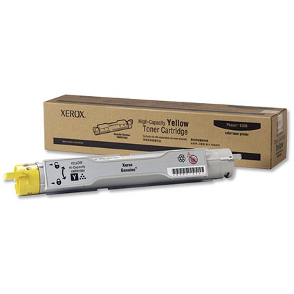 Xerox Laser Toner Cartridge Page Life 7000pp Yellow Ref 106R01084