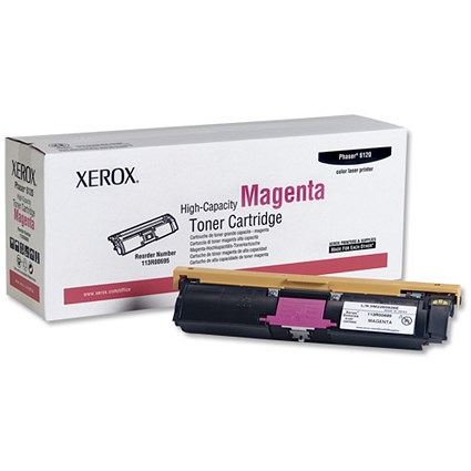 Xerox Phaser 6120 High Capacity Magenta Laser Toner Cartridge