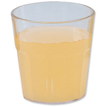 Polycarbonate Dishwasher Safe Tumblers / 355ml / Clear / Pack of 6