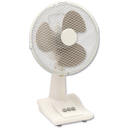 Desk Fan Oscillating Tilt and Lock 48.5Db 2-Speed H430mm Dia.229mm