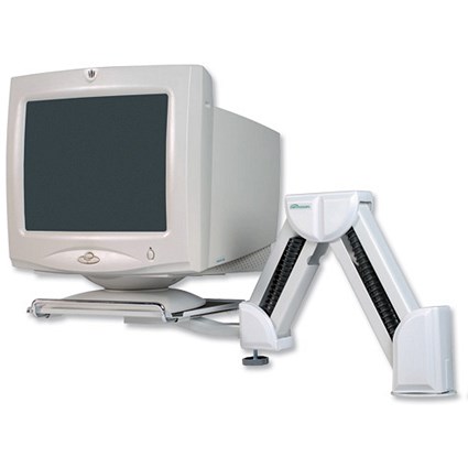 Compucessory VDU Swivel Arm Capacity 25kg Clamp 20-45mm Stretch 990mm