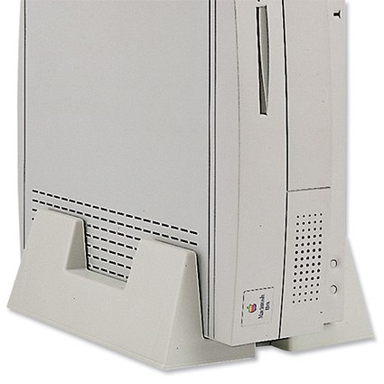 Compucessory CPU Stand Static Plastic Adjustable H102-191mm 25kg Load