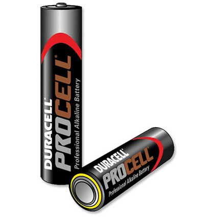 Duracell Procell Battery Alkaline 1.5V AA [Pack 10]