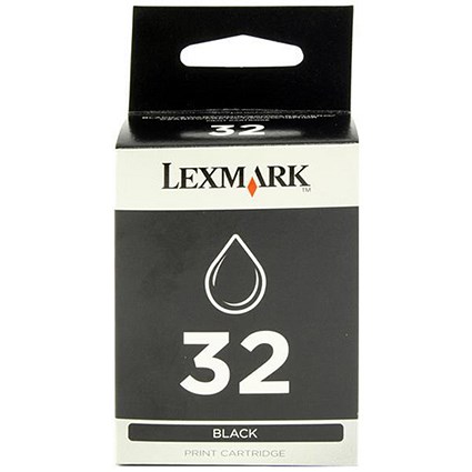 Lexmark 32 Black Inkjet Cartridge