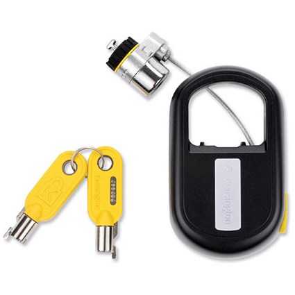 Kensington Security Cable Lock Pocket Saver Retractable and Portable 1.2m Cable Ref K64538EU