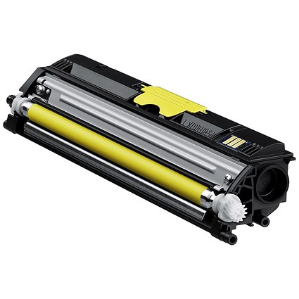 Konica Minolta A0V306H Yellow High Yield Laser Toner Cartridge