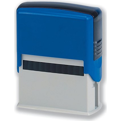 5 Star Custom Self-Inking Imprinter Stamp - 40x15mm (4 Lines of Text)