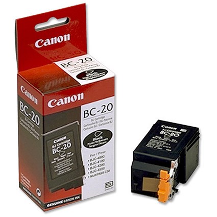 Canon BC-20 Inkjet Cartridge Black Ref 0895A002