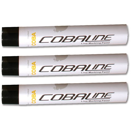 Cobaline Marking Spray CFC-free Fast-dry 750ml Black Ref QLL00001P [Pack 6]