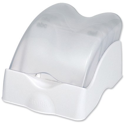 Rotadex Card File Miniflix Closed includes 150 x A7 Cards and A-Z Index Ice Clear